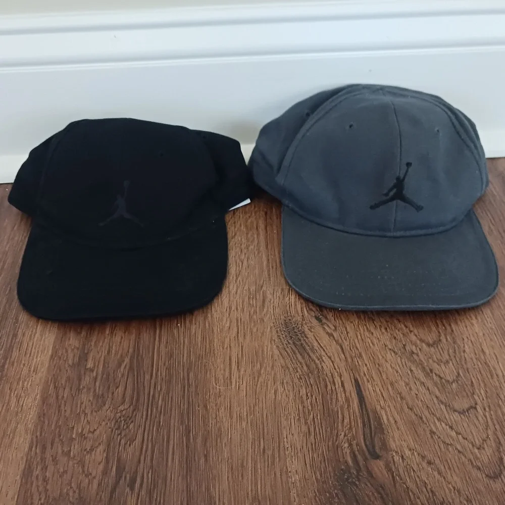 Jordan Jumpman Hat Bundle Infant Black‎ Snapback Toddler Charcoal Grey